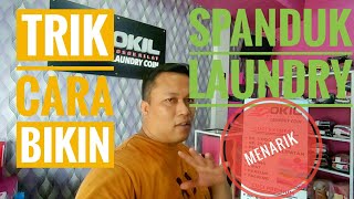 Trik Bikin Spanduk Laundry Yg MENARIK