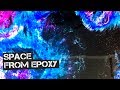 Space from epoxy.  Reveals secrets