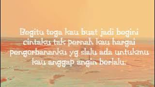 Cinta Tak Dihargai - Amiy Molekk (LIRIK)