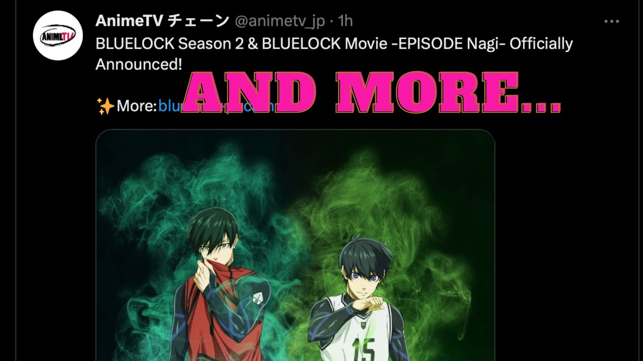 Blue Lock Season 2 and Movie Announced