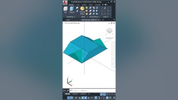 คำสั่ง Intersect  คีย์ลัด IN  #draftman #autocad