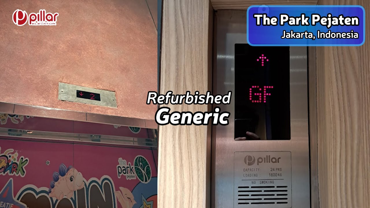 Refurbished Pillar Elevators - The Park Pejaten, Jakarta, ID