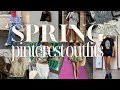 Recreating Pinterest Outfits for SPRING 🌷⭐️ (with clothing I already have!)