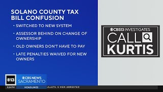 Solano County sending out property tax bills residents don't owe
