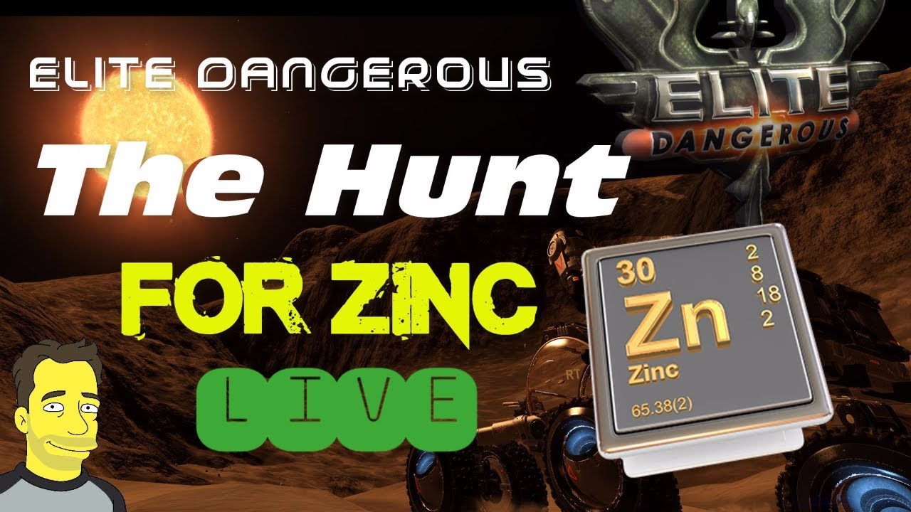 Elite Dangerous Mining in the Conflux for Zinc Live Gameplay