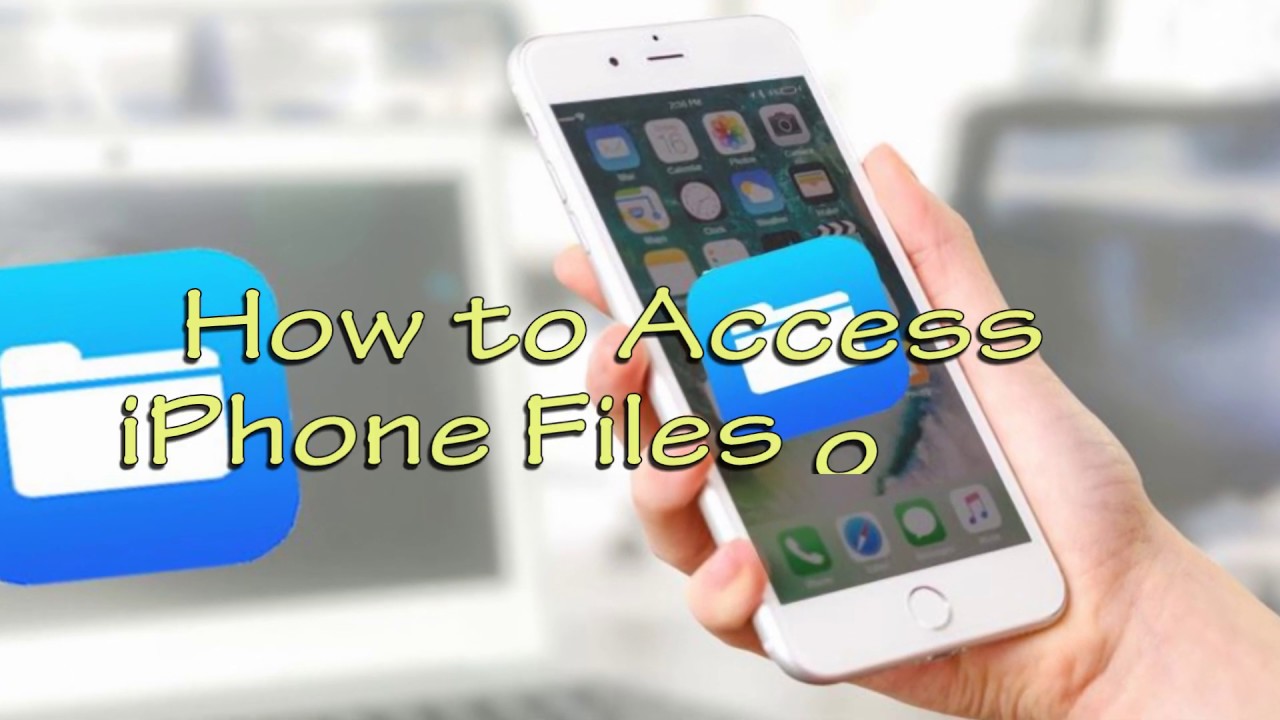 How to Access iPhone Files on PC YouTube