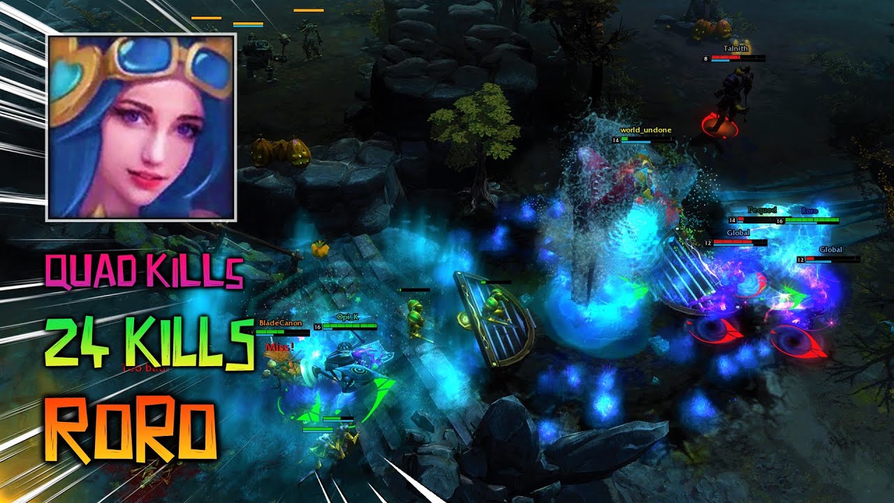 HoN Wretched Hag - Roro - Quad Kills - 24/2/22