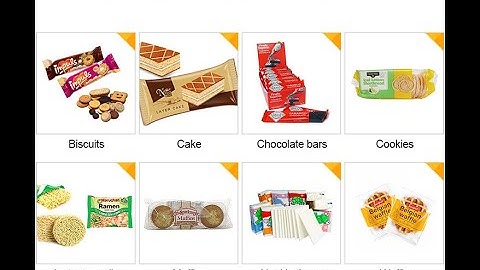 Automatic wafer packaging machine SW80E - Soontrue