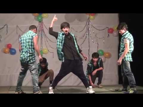 College Students Dance performance of Chiranjeevi songs  mega star  Chiru mix