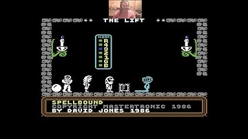 Lukozer Retro Game Review - 514 - Spellbound - Commodore 64