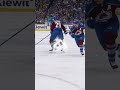 MACKINNON THROWS THE BODY #shorts