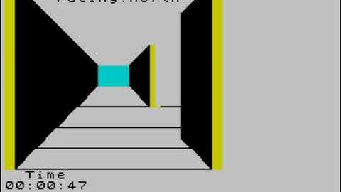 3-D Maze / 3D Maze (ZX Spectrum)