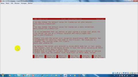 How to configure vsftpd and vsftpd secure in debian 9