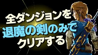 オールダンジョン装備縛り攻略解説『マスターソード編』【ゼルダの伝説 ブレス オブ ザ ワイルド】