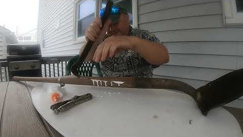 Repair Broken Wooden Shovel Handle