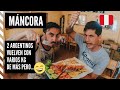 Dos ARGENTINOS prueban LA MEJOR COMIDA DE MÁNCORA I Feat @QPA
