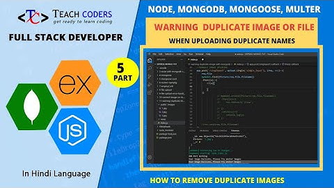 Warning  Duplicate Image or File when uploading file names