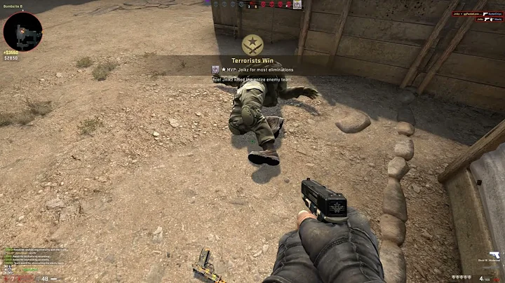 1v5 Pistol Ace CS:GO