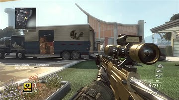 Black ops 2 quick scoping highlights custom game