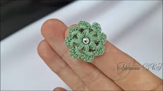 Hoy haremos este diseño de ARETES A CROCHET EN UNA SOLA VUELTA / TUTORIAL crochet earrings Hoy haremos este diseño de ARETES A CROCHET EN UNA SOLA VUELTA / TUTORIAL crochet earrings