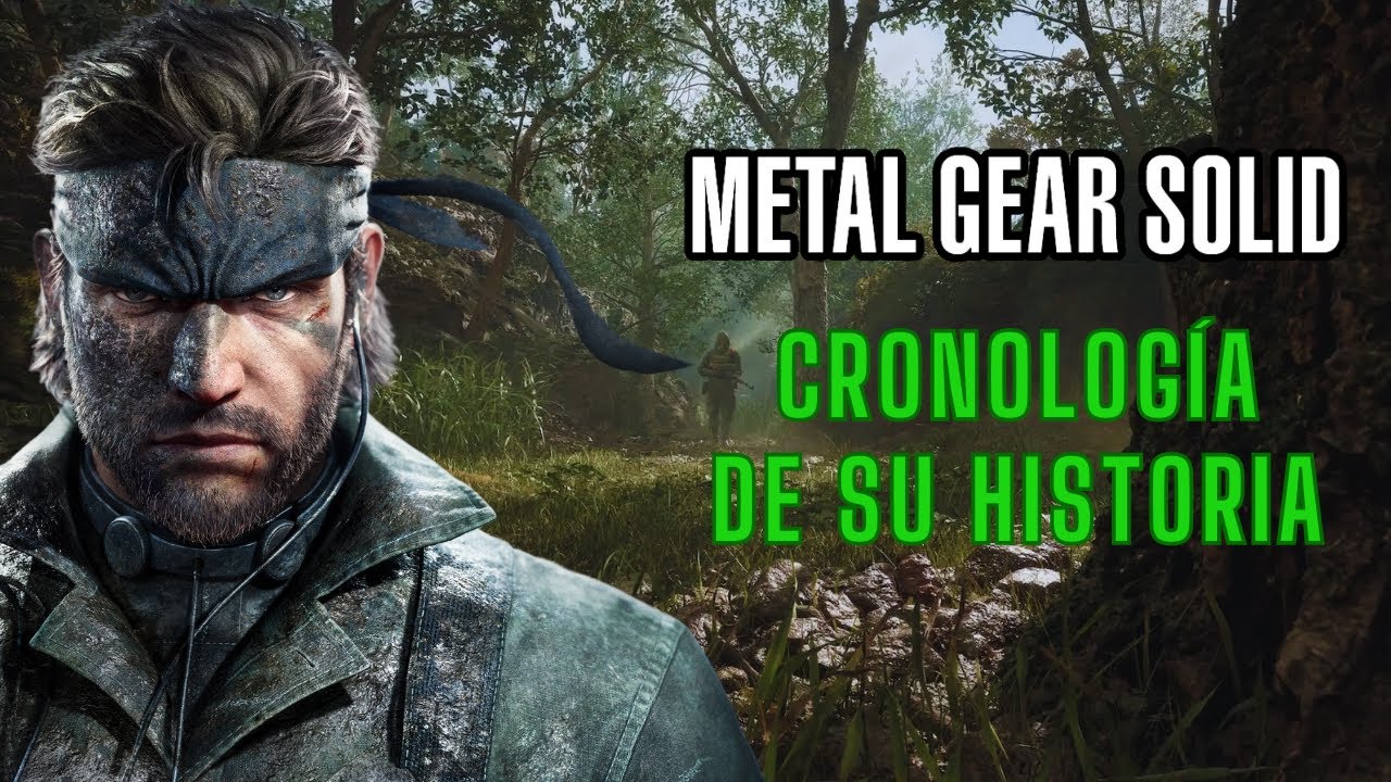 En qué orden jugar a la saga Metal Gear: La cronología definitiva de la  obra de Hideo Kojima - Metal Gear - 3DJuegos