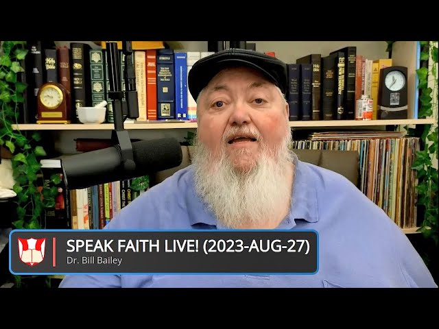 Speak Faith LIVE! (2023-Aug-27) "Ministry Opportunity Updates"