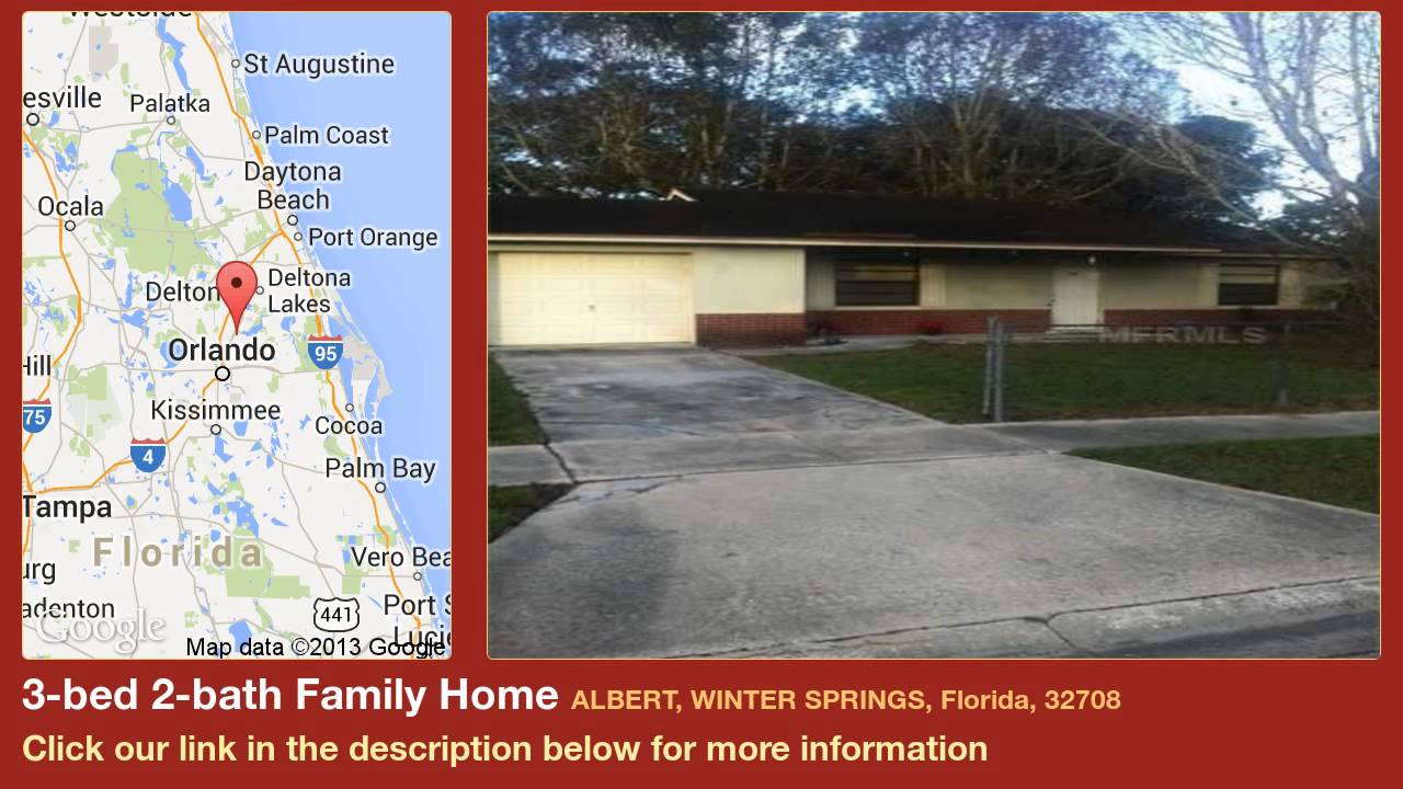 new homes in houston 3-bed 2-bath Family Home for Sale in Winter Springs, Florida on florida-magic.com