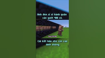 Anh đen xì xì hành quân càn quét 400 củ 🤣#shorts #minecraft