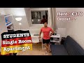 My new student single room apartment in Berlin, Germany. l Student hostel in Berlin, Germany l Hindi