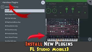 Fl Studio Mobile Install Plugins || how to install VST Plugin in Fl Studio Mobile 3 install plugin