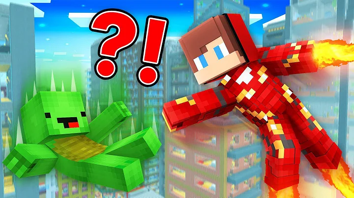 Mikey & JJ Found this TINY SECRET HOUSE - Minecraft Survival Maizen Challenge