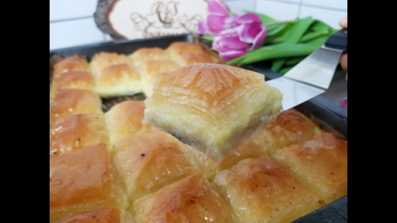 Baklava mit Pudding Füllung / Ein Traum ♥ P&S Backparadies