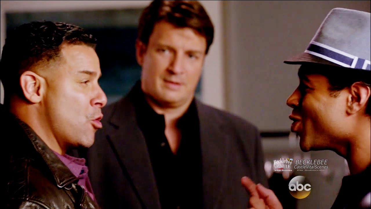 Castle 8x09 Esposito Sings Acapella w Corbin Bleu “Tone Death” Season 8 Episode 9
