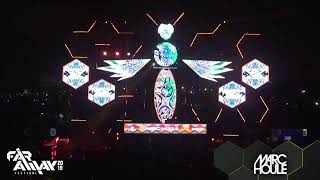 Marc Houle (live) @ Far Away Festival 2019 &amp; Visuals by Vj Gorilla &amp; Vj Optika - Lima Perú