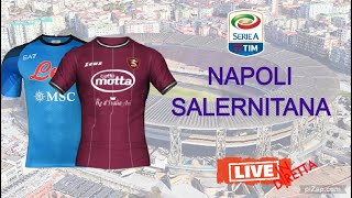 NAPOLI-SALERNITANA | 🔴 DIRETTA LIVE |CAMPIONATO 20 GG.SERIE A in Cronaca #live #reaction #streaming