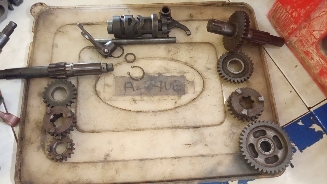 cara pasang Gigi rasio Yamaha Cripton