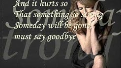 Celine Dion - Goodbye's the saddest word with lyrics  - Durasi: 5:20. 