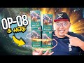 OPENING FOUR OP-08 Japanese Booster Boxes of One Piece TCG OP-08, The Two Legends