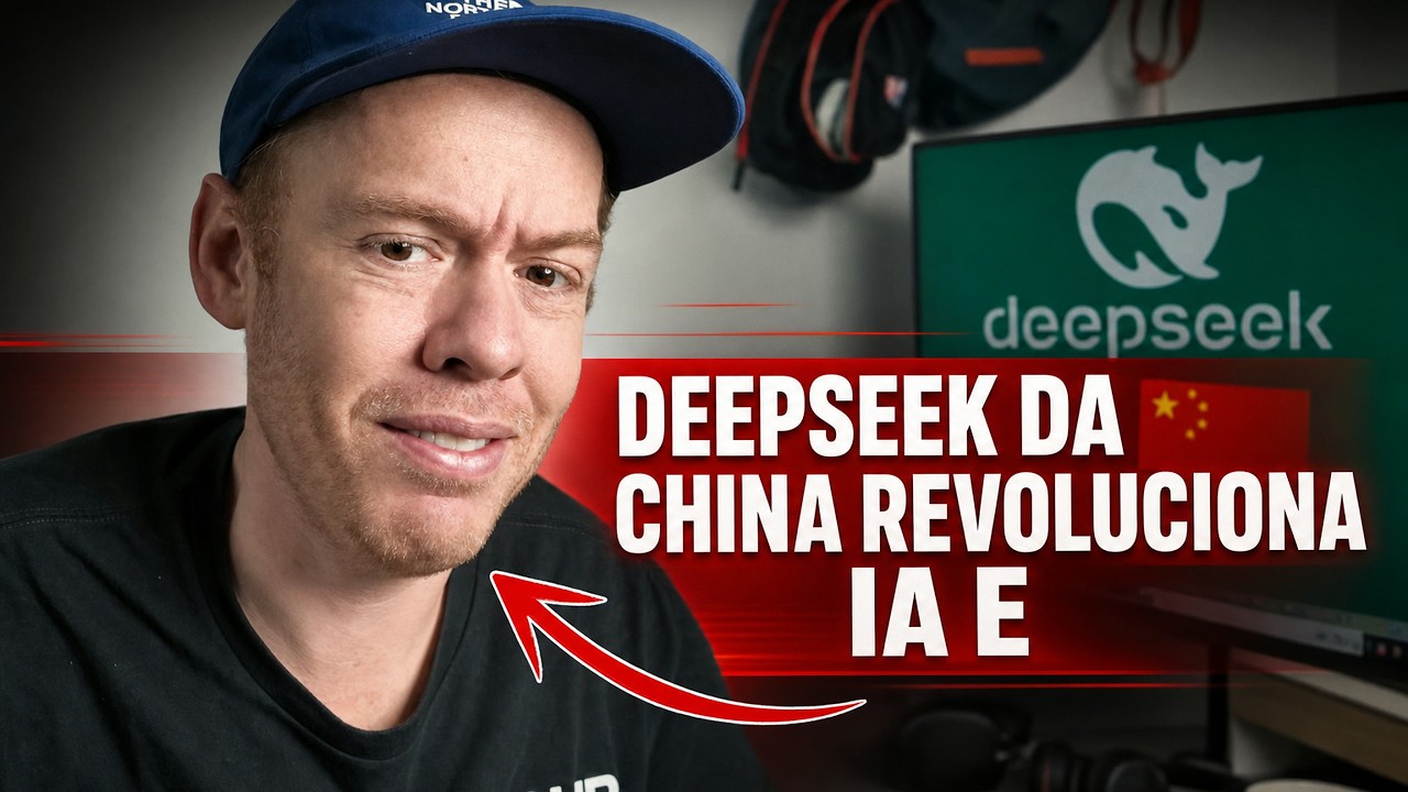 DEEPSEEK DA CHINA REVOLUCIONA IA E DERRUBA GIGANTES - YouTube