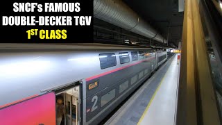 SNCF TGV 1st Class Review : France's Famous Double-Decker Train