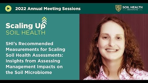 Insights from Assessing Management Impacts on the Soil Microbiome