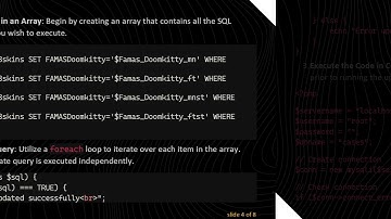 How to Efficiently Update Multiple Rows in MySQL with PHP