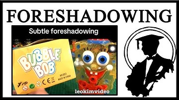 I Love Subtle Foreshadowing