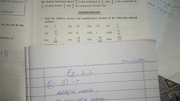 Class 7 Math Exercise 2.2