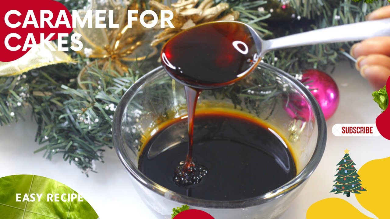 💯% Fail-Proof Caramel Sugar in Minutes | Perfect Caramel Syrup for Christmas Cakes 
