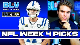 NFL Week 4 2025 Picks Straight up and Against The Spread