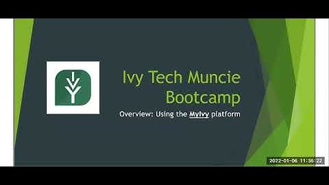 How to use MyIvy Bootcamp video series