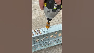 Black screwdriver bits strong magnetic!