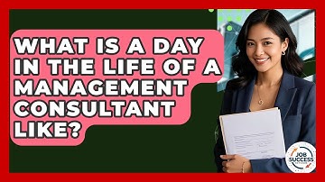 What Is A Day In The Life Of A Management Consultant Like? - Job Success Network