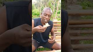 how me & the sugar bag honey bee eat smoked Nilepearch ugali|ugandan mukbang asmr?viralshorts